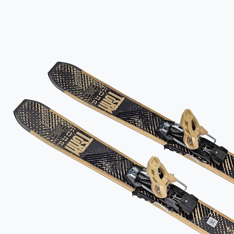 Narty zjazdowe dziecięce HEAD Kore Team SW + wiązania Attack LYT 11 GW black/beige 7