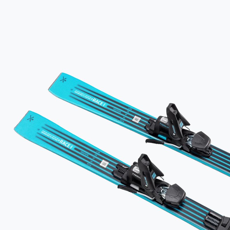 Narty zjazdowe dziecięce HEAD WC e.Race Team SW JRS + wiązania Jrs 7.5 GW CA blue/white 4