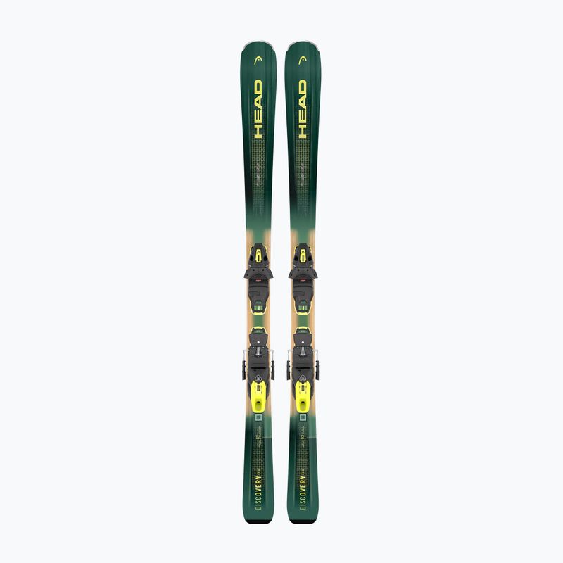 Narty zjazdowe HEAD Discovery 82 Pro AM BB-PR + wiązania Protector Evo PR 11 GW green/yellow