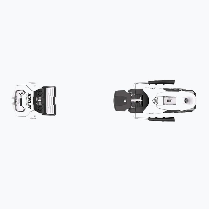 Narty zjazdowe damskie HEAD Kore 93 Ti + wiązania Protector+ Attack 14 GW white/blue 6