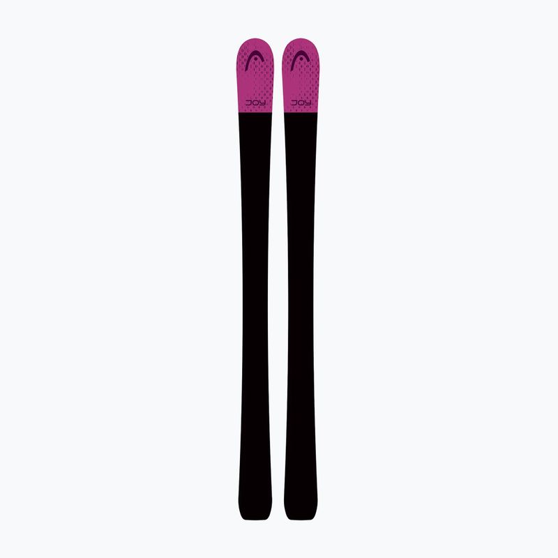 Narty zjazdowe damskie HEAD e-Total Joy SW SLR BB + wiązania Protector SLR 11 GW aubergine/red 2