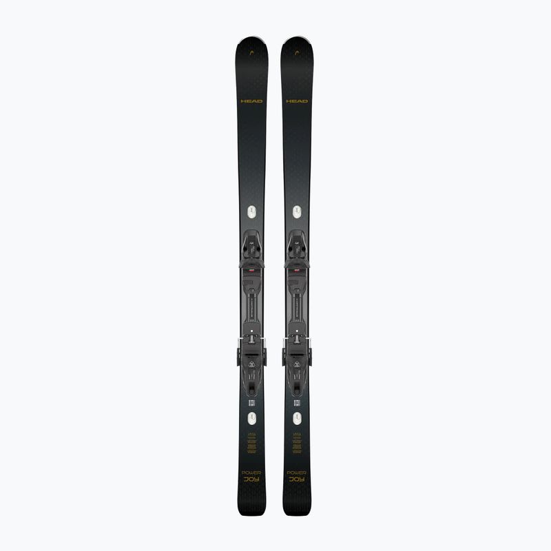 Narty zjazdowe damskie HEAD e-Power Joy SW BB-PR + wiązania Protector Evo PR 13 GW black/grey