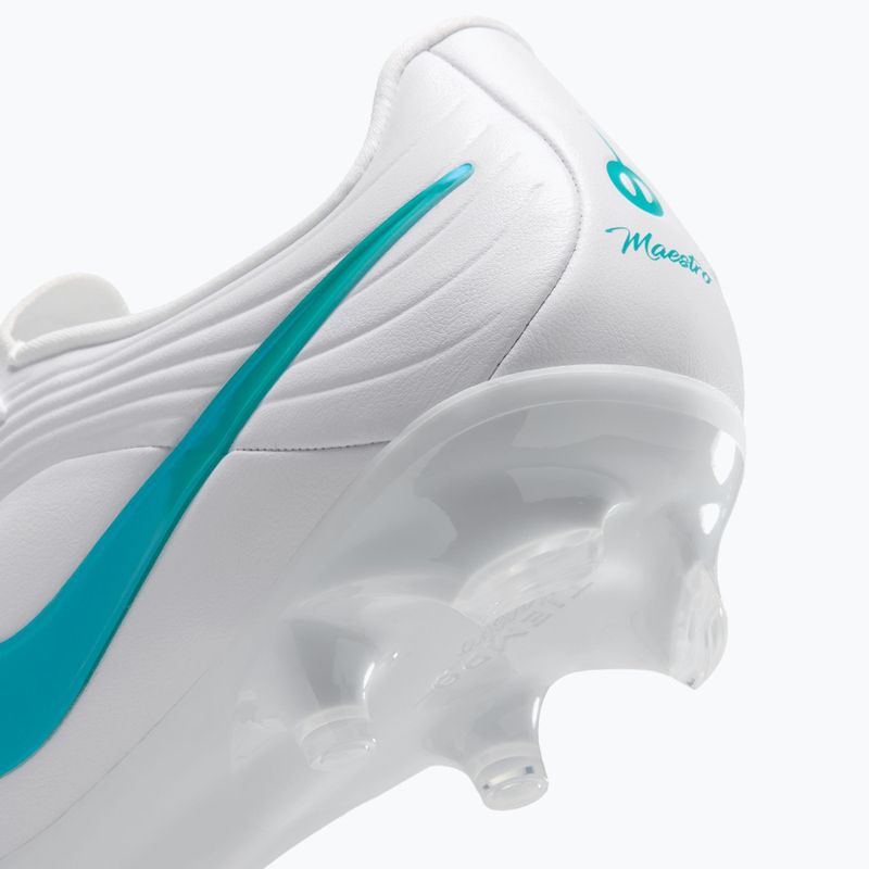 Buty piłkarskie męskie Nike Tiempo Maestro Academy FG/MG white/white/dusty cactus 7