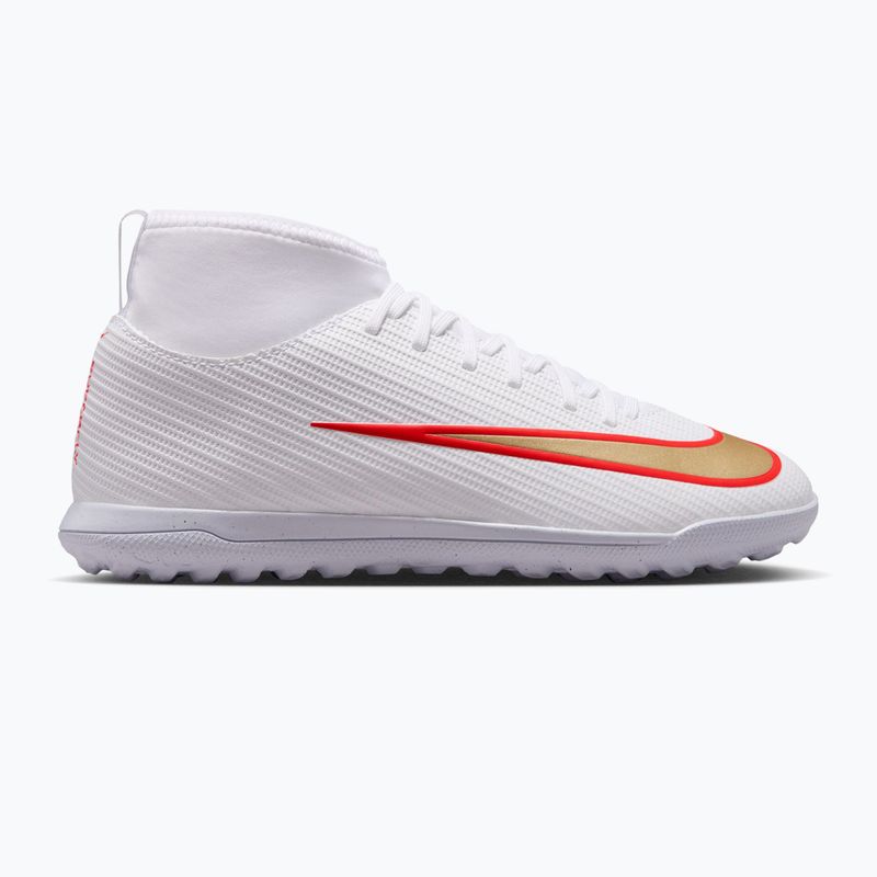 Buty piłkarskie dziecięce Nike Jr. Mercurial Superfly 11 Club TF white/bright crimson/blur 8
