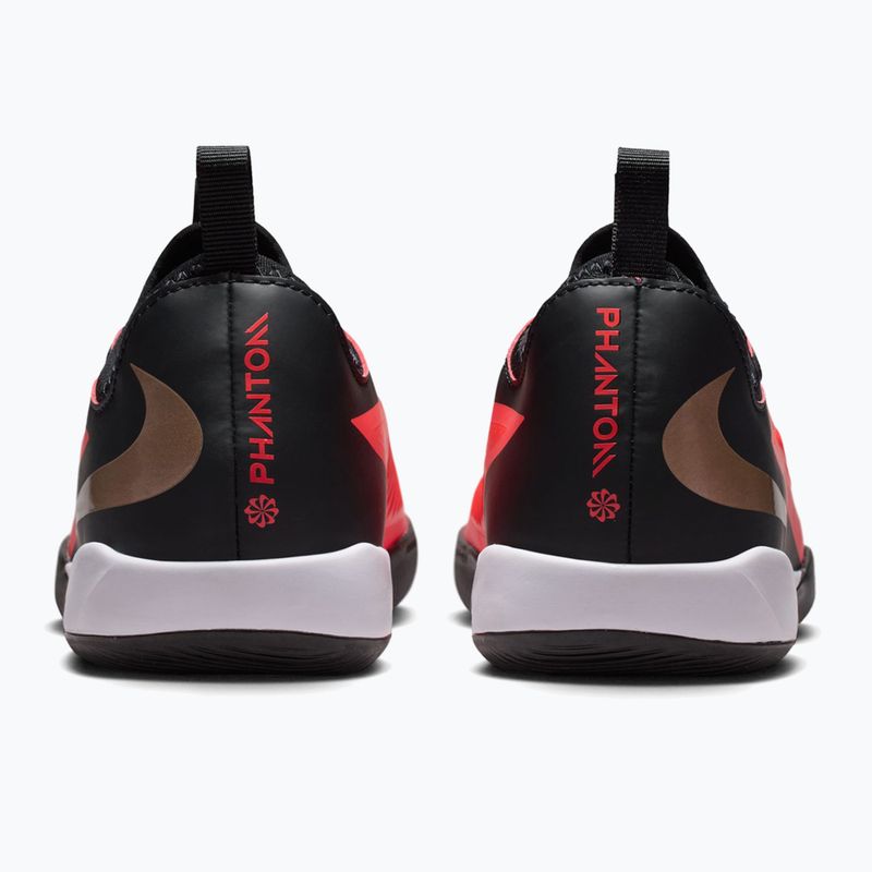 Buty piłkarskie dziecięce Nike Jr. Phantom 6 Low Academy Bright Crimson/Bright Crimson/Black 9