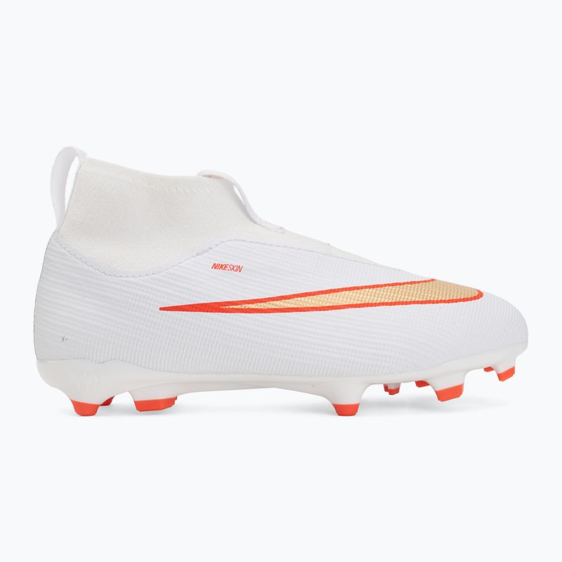Buty piłkarskie dziecięce Nike Jr. Mercurial Superfly 11 Academy MG white/bright crimson/blur 2