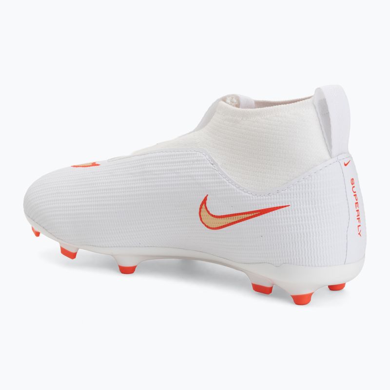 Buty piłkarskie dziecięce Nike Jr. Mercurial Superfly 11 Academy MG white/bright crimson/blur 3
