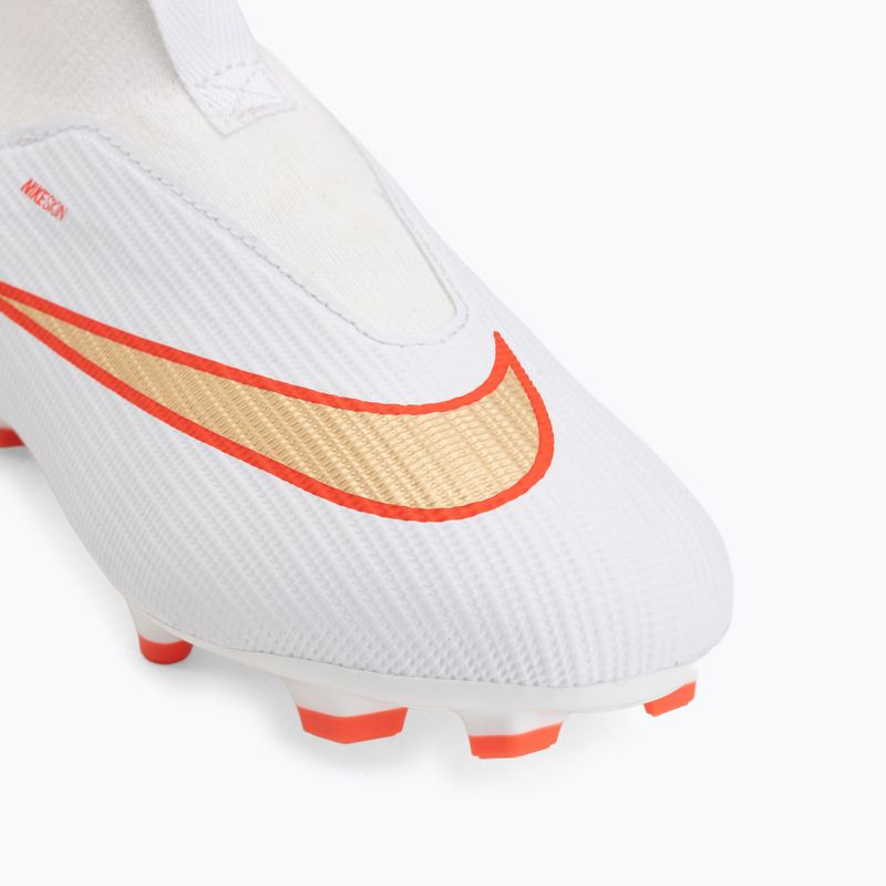 Buty piłkarskie dziecięce Nike Jr. Mercurial Superfly 11 Academy MG white/bright crimson/blur 7