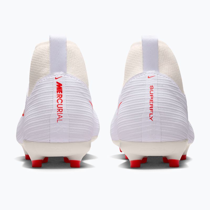 Buty piłkarskie dziecięce Nike Jr. Mercurial Superfly 11 Academy MG white/bright crimson/blur 9