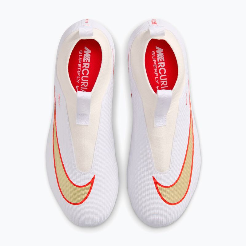 Buty piłkarskie dziecięce Nike Jr. Mercurial Superfly 11 Academy MG white/bright crimson/blur 10