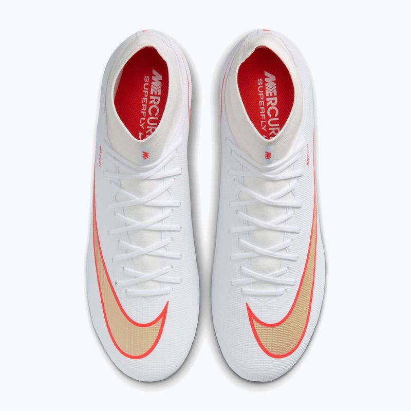 Buty piłkarskie męskie Nike Mercurial Superfly 11 Academy MG white/bright crimson/blur 10