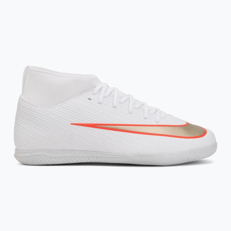 Buty piłkarskie dziecięce Nike Jr. Mercurial Superfly 11 Club IN white/bright crimson/blur 2