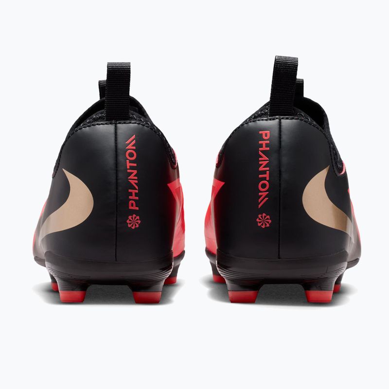 Buty piłkarskie dziecięce Nike Jr. Phantom 6 Low Academy bright crimson/bright crimson/black 9