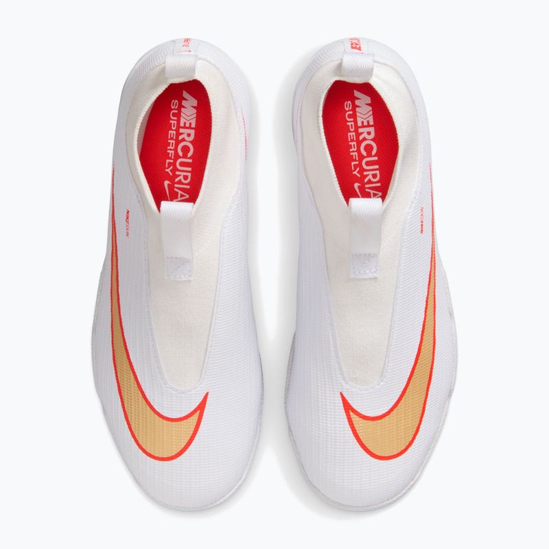 Buty piłkarskie dziecięce Nike Jr. Mercurial Superfly 11 Academy white/bright crimson/blur 10