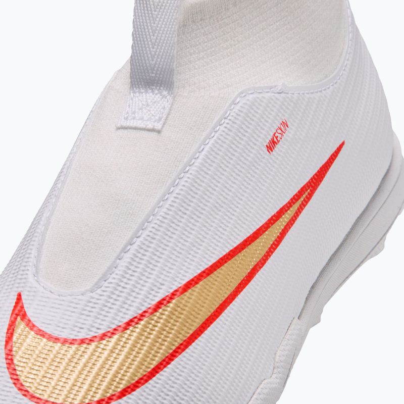 Buty piłkarskie dziecięce Nike Jr. Mercurial Superfly 11 Academy white/bright crimson/blur 12