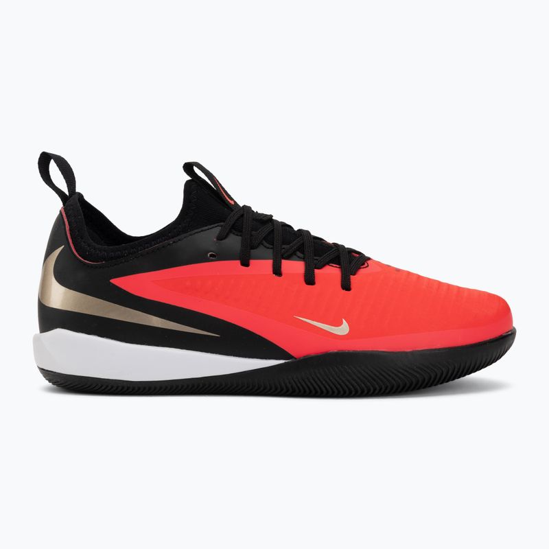 Buty piłkarskie dziecięce Nike Jr. Phantom 6 Low Academy Bright Crimson/Bright Crimson/Black 2