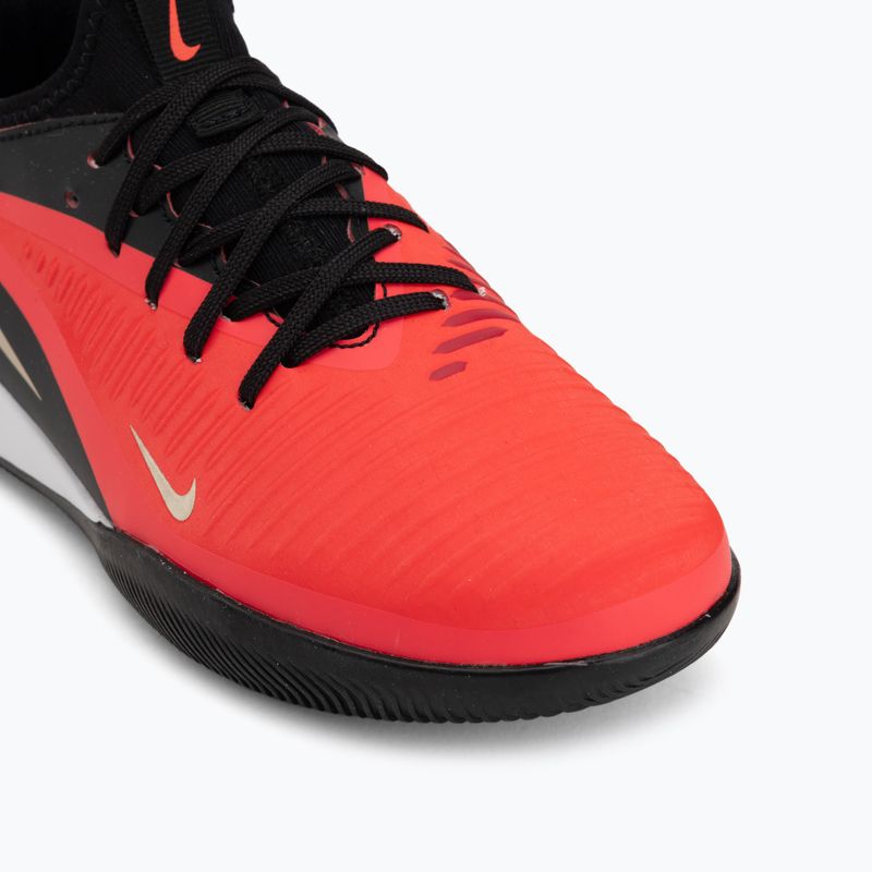Buty piłkarskie dziecięce Nike Jr. Phantom 6 Low Academy Bright Crimson/Bright Crimson/Black 7