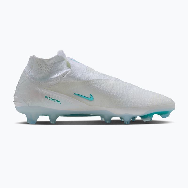 Buty piłkarskie męskie Nike Phantom 6 High Elite FG white/white/dusty cactus 2