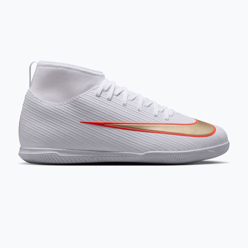 Buty piłkarskie dziecięce Nike Jr. Mercurial Superfly 11 Club IN white/bright crimson/blur 8