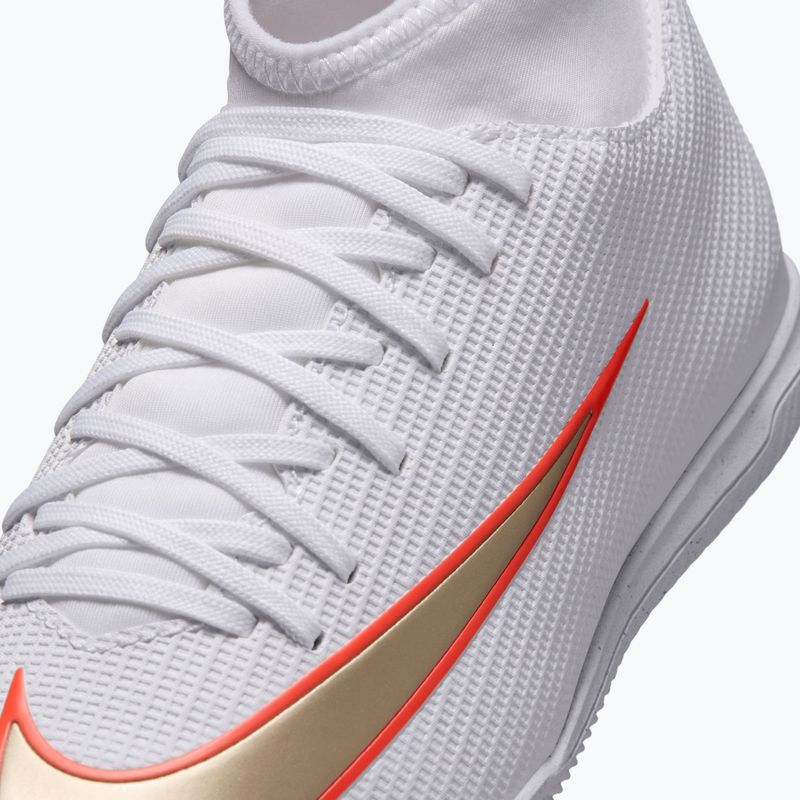 Buty piłkarskie dziecięce Nike Jr. Mercurial Superfly 11 Club IN white/bright crimson/blur 12