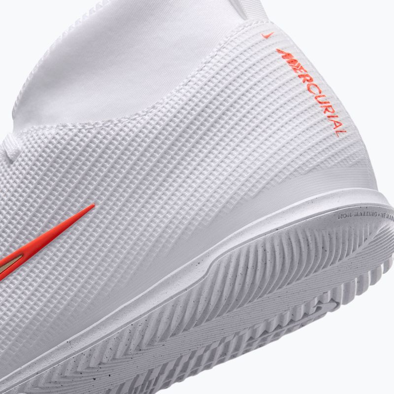 Buty piłkarskie dziecięce Nike Jr. Mercurial Superfly 11 Club IN white/bright crimson/blur 13