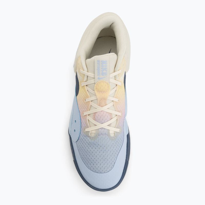 Buty do siatkówki Nike Hyperquick SE coconut milk/diffused blue/ hydrogen blue 5