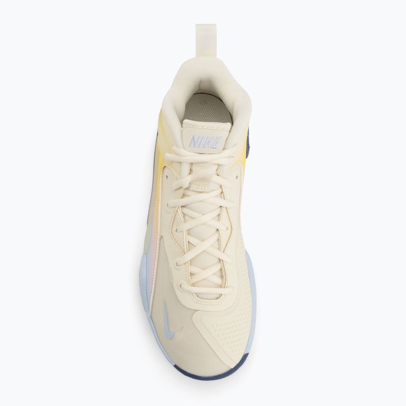Buty do siatkówki Nike Hyperset 2 SE coconut milk/diffused blue/hydrogen blue 5