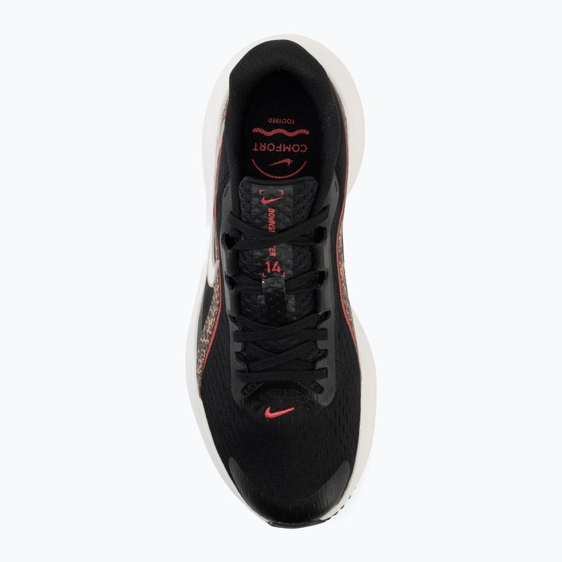 Buty do biegania damskie Nike Downshifter 14 black/british khaki/fusion red/sail 5