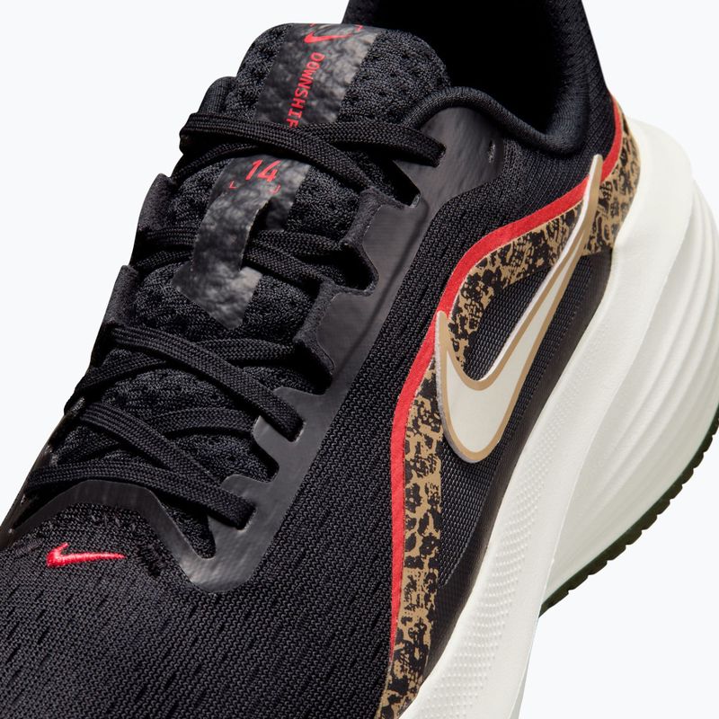 Buty do biegania damskie Nike Downshifter 14 black/british khaki/fusion red/sail 12