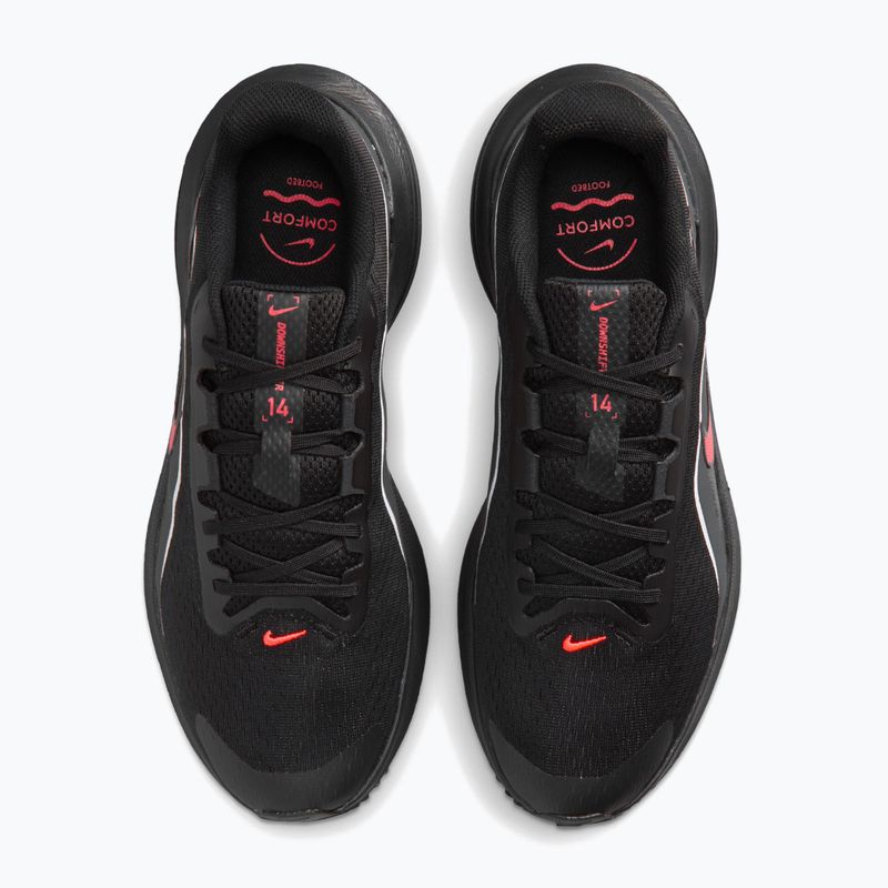 Buty do biegania męskie Nike Downshifter 14 black/anthracite/white/red orbit 12