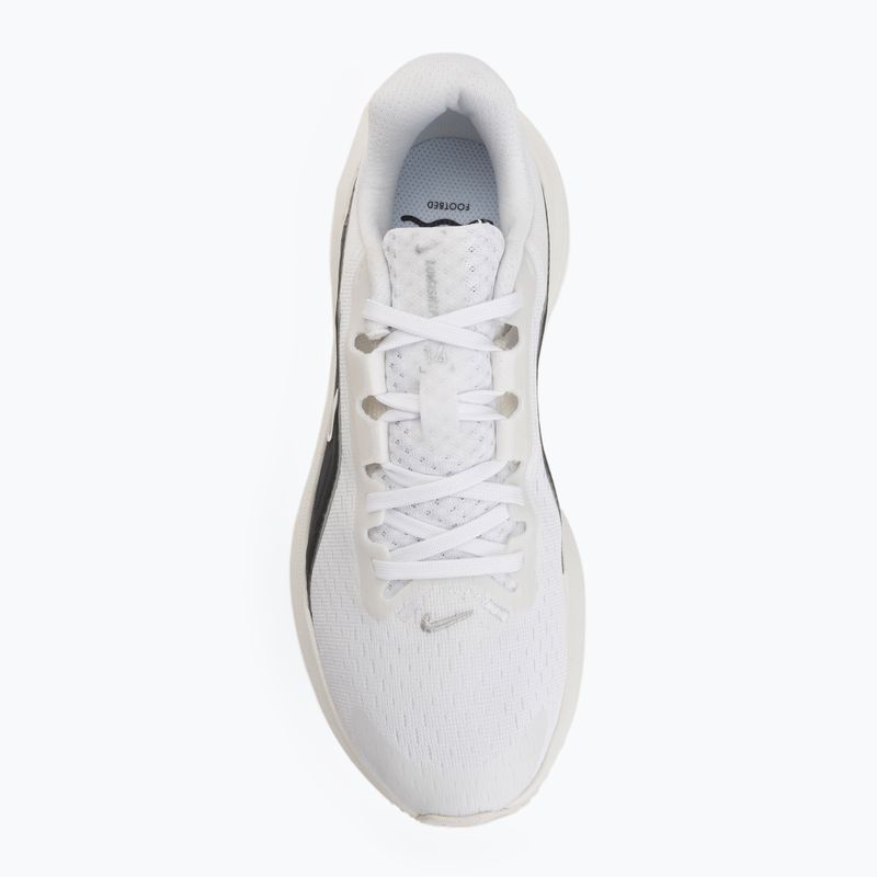 Buty do biegania damskie Nike Downshifter 14 white/summit white/metallic silver 5