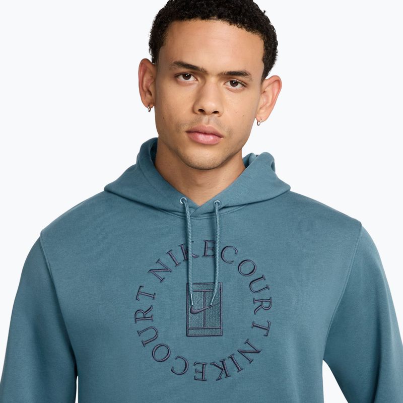Bluza męska Nike Court Heritage smokey blue/new slate 3