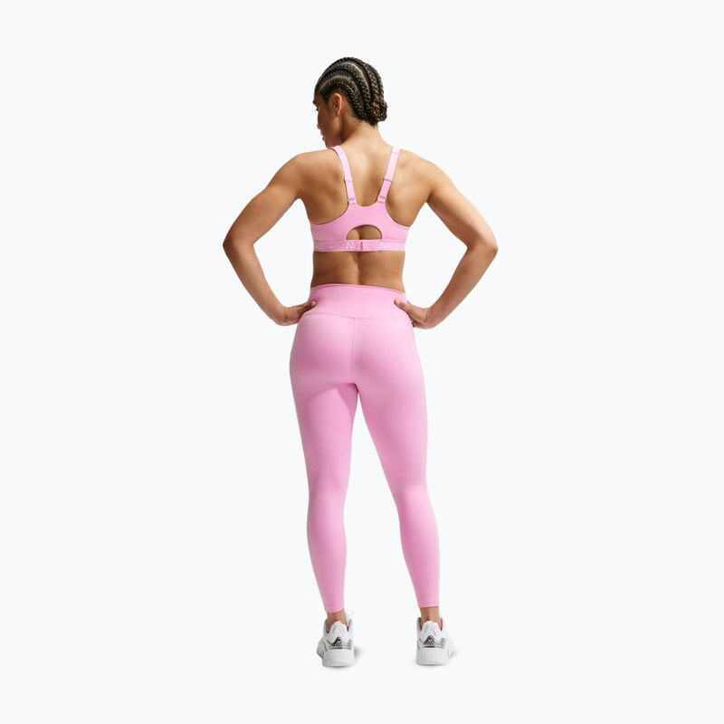 Biustonosz treningowy Nike Indy High Support pink rise 2