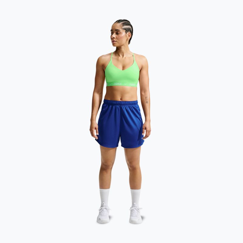 Biustonosz treningowy Nike Indy Light Support illusion green 2