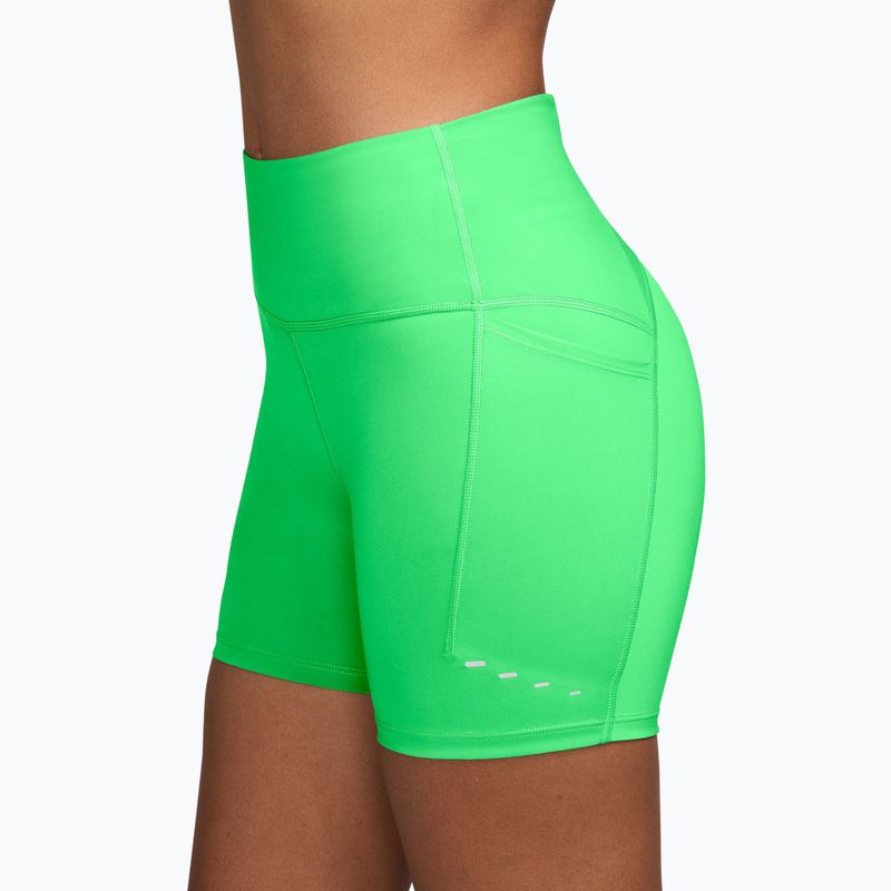 Spodenki do biegania damskie Nike Swift illusion green 3