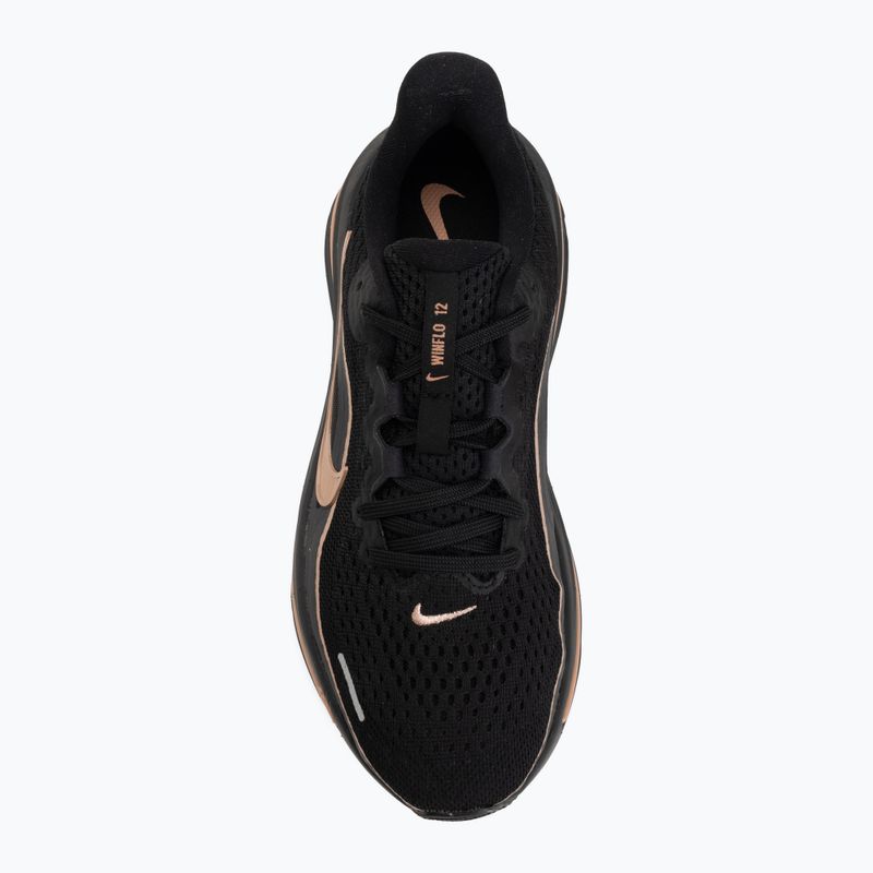 Buty do biegania damskie Nike Winflo 12 black/off noir/rose gold/metallic rose gold 5
