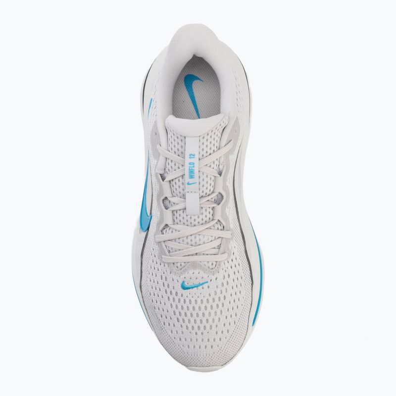 Buty do biegania męskie Nike Winflo 12 vast grey/off white/light current blue 5
