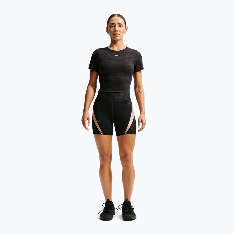 Spodenki treningowe damskie Nike Pro Sculpt black/linen/black/black 2