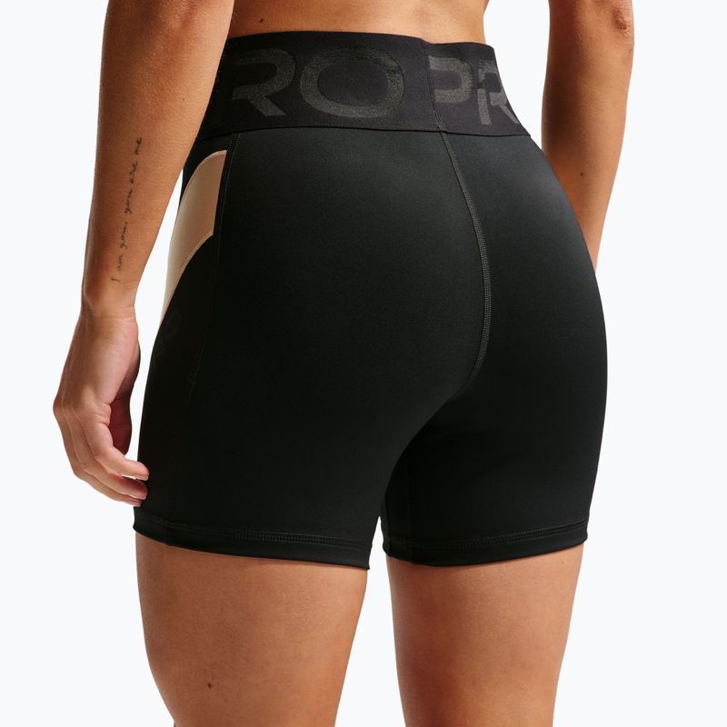 Spodenki treningowe damskie Nike Pro Sculpt black/linen/black/black 6