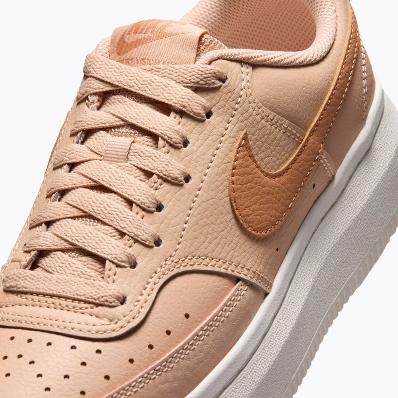 Buty damskie Nike Court Vision Alta shimmer/sail/light cognac 12