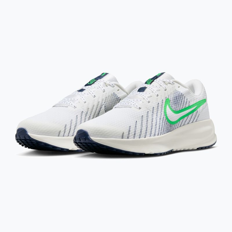 Buty do biegania męskie Nike Run Defy white/midnight navy/green spark 10