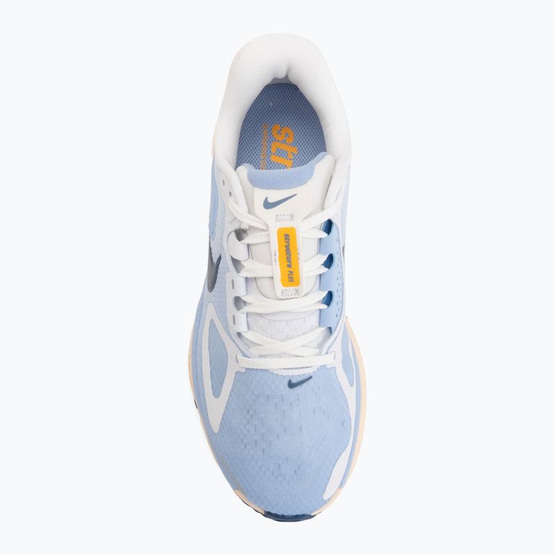 Buty do biegania damskie Nike Structure Plus white/aluminum/sundial/mystic navy 5