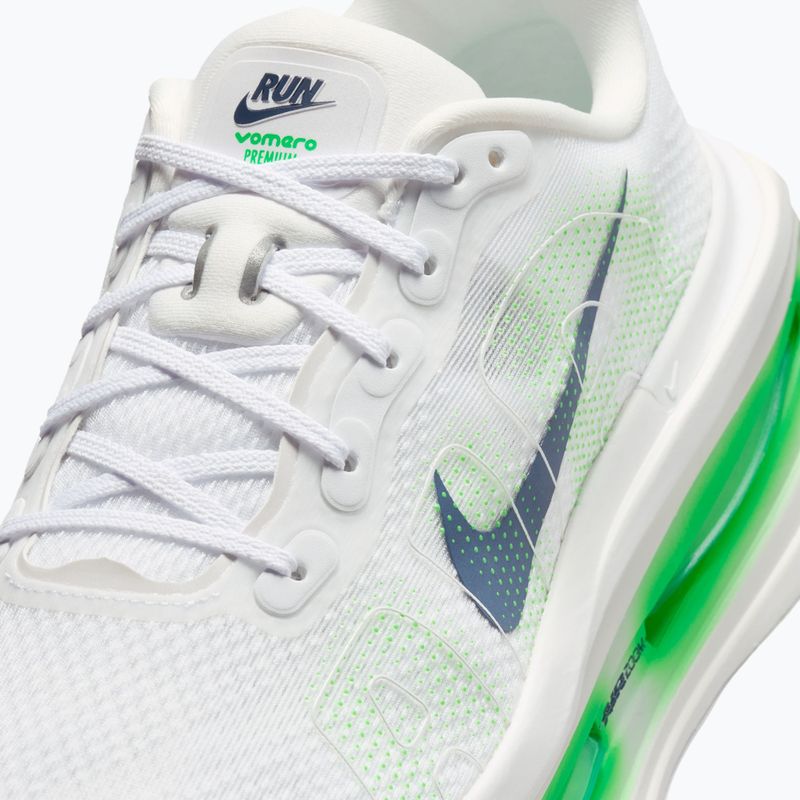 Buty do biegania męskie Nike Vomero Premium white/green spark/midnight navy 7