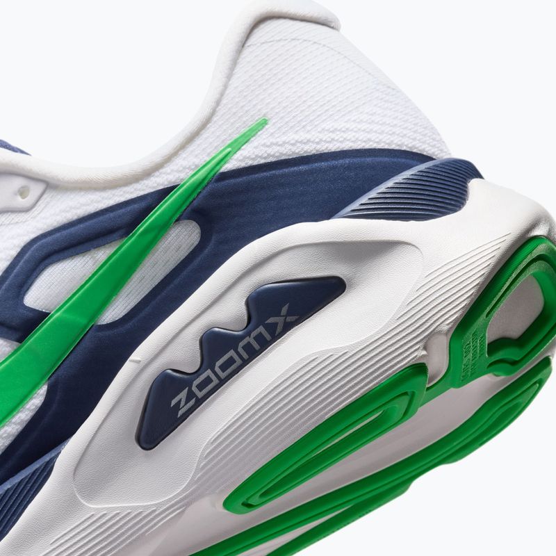 Buty do biegania męskie Nike Structure Plus white/midnight navy/green spark 15