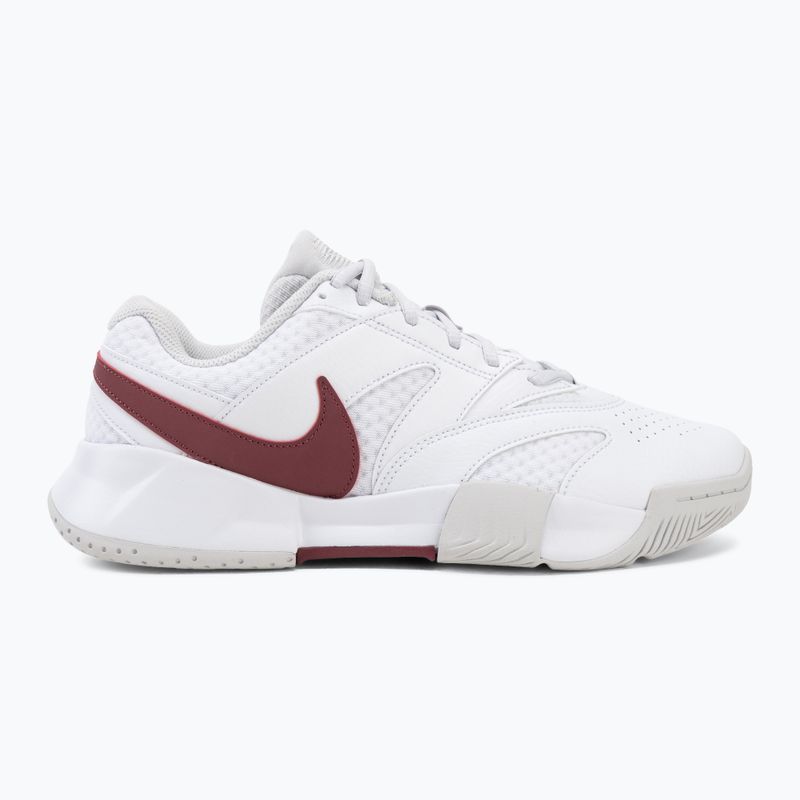 Buty do tenisa damskie Nike Court Lite 4 White/Vast Grey/Pink Smoke 2