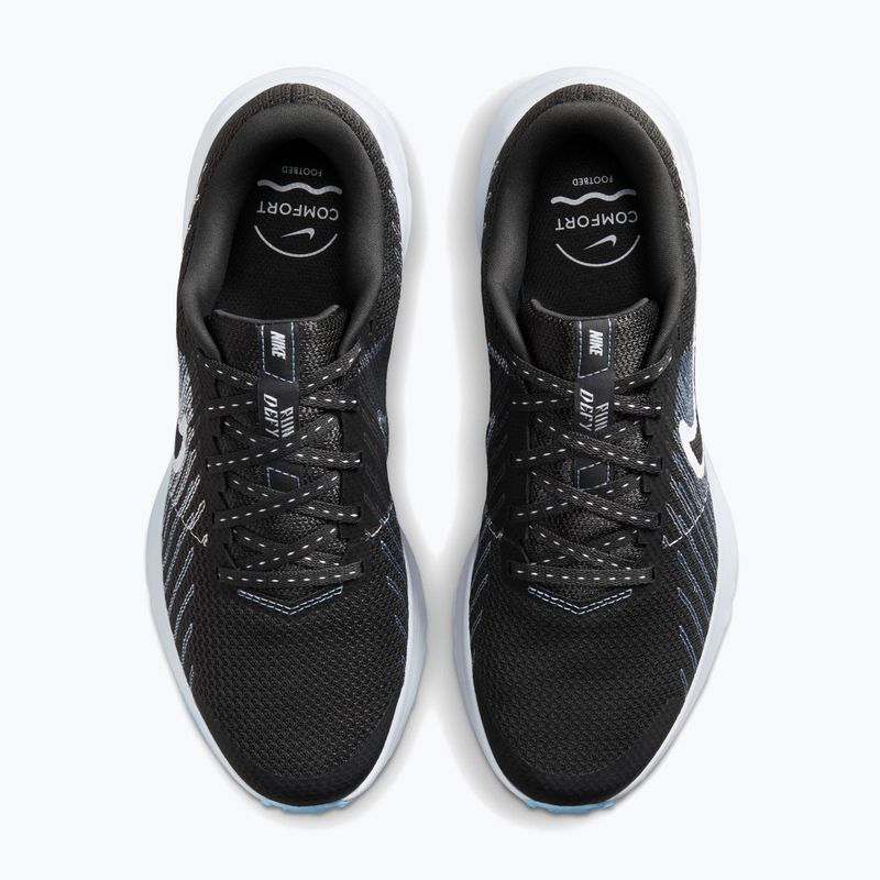 Buty do biegania damskie Nike Run Defy dark smoke grey/aluminum/white 5