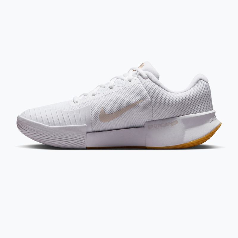 Buty do tenisa damskie Nike GP Challenge Pro white/summit white/linen/light orewood brown 9