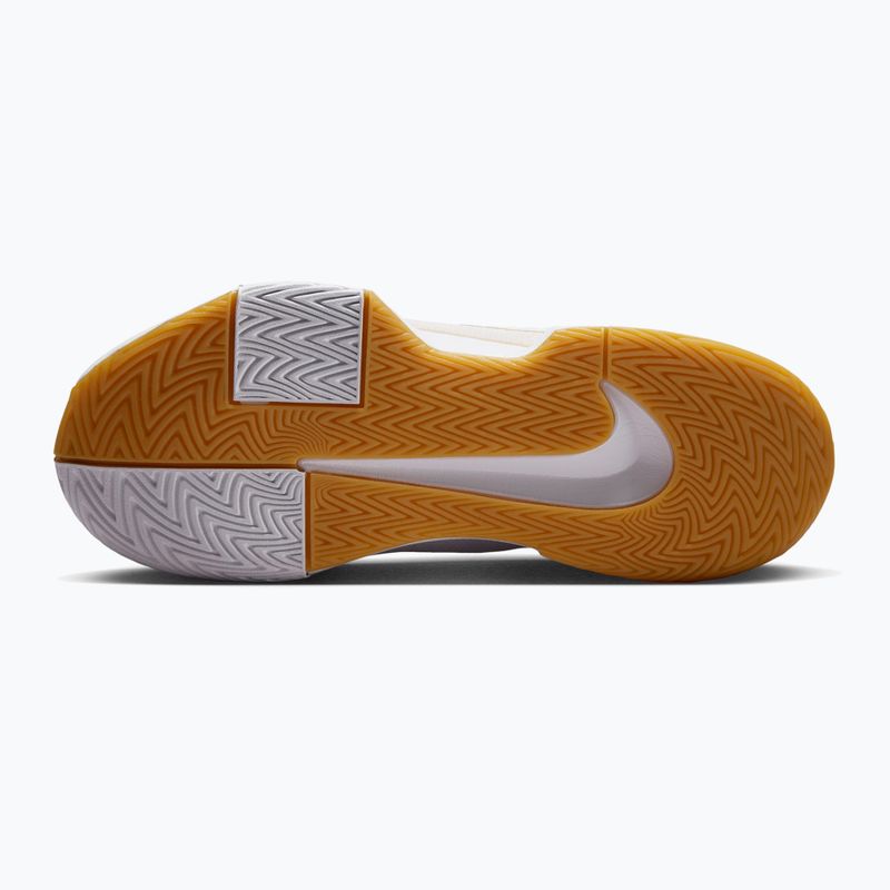 Buty do tenisa damskie Nike GP Challenge Pro white/summit white/linen/light orewood brown 10