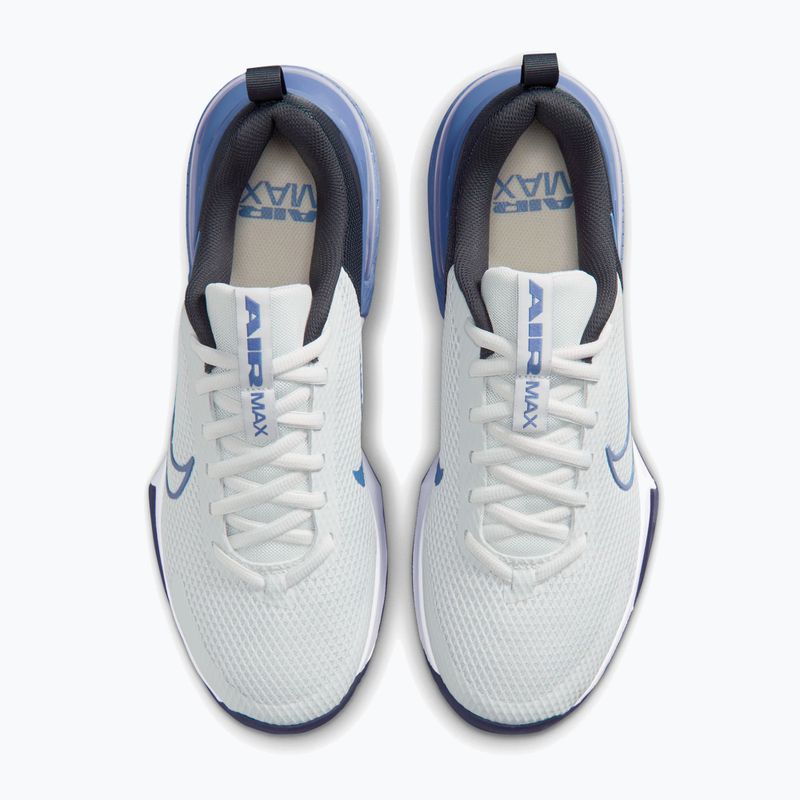 Buty treningowe męskie Nike Air Max Alpha Trainer 6 off white/black/white/indigo storm 11