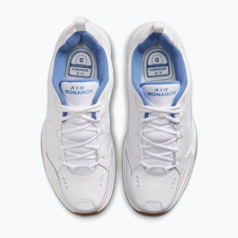 Buty treningowe męskie Nike Air Monarch IV white/indigo storm/gum light brown/white 11